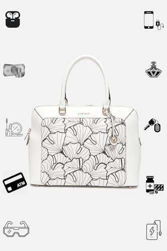 Women White Casual Handbag