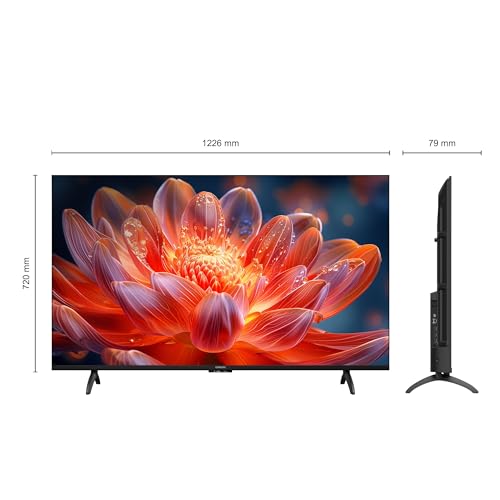 coocaa 138 cm (55 inch) Frameless QLED Ultra Smart Google TV 55Y74 Pro