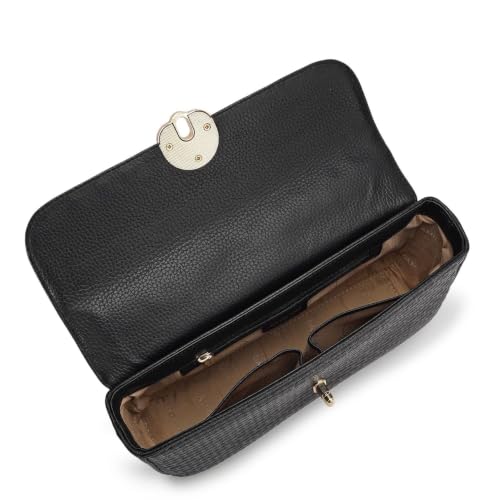 Da Milano Leather Book Tote for Women - Caramel Brown (LB-02145)