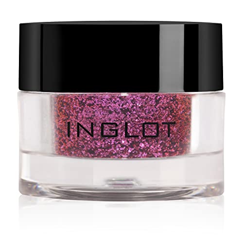 Inglot AMC Pure Pigment Eye Shadow, 125 Magenta Silver, 2g