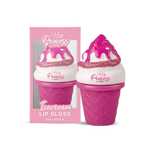 Princess By RENEE Beauty Essentials For Preteens With Trolley Bag | Includes Sugar Sparkles & Ice Cream Lip Glosses, Elsa Unicorn Makeup Kit, Elsa Fragrance Mist, Snowball Lip Balm | 6 Units