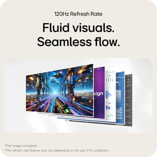 LG 24 Inch IPS FHD Monitor 1920 x 1080,1 MS MBR, 120Hz, sRGB 99% Typ(CIE1931),1500:1 Contrast, Black Stabilizer,Virtual Borderless, Flicker Safe, Reader Mode, HDMI,VGA, 24U411A, (Black)