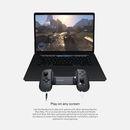 Backbone One Mobile Gaming Controller for Android and iPhone 15 Series (USB-C) - 2nd Gen - Turn Your Phone into a Gaming Console - Play Xbox, PlayStation, Call of Duty, Roblox, Genshin Impact & More