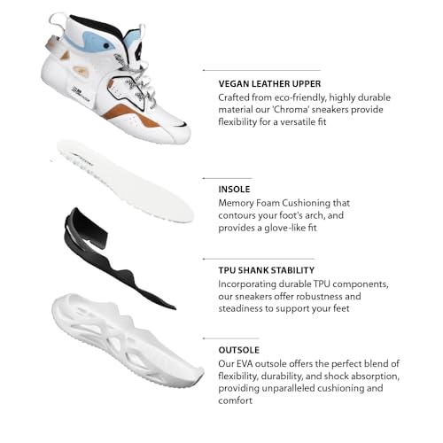 ATOM Men's Chroma Kick Multicolor Sneakers