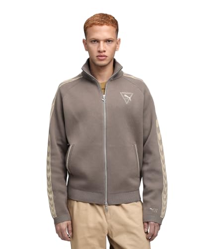 Puma | x Represent Men's Retro T7 Jacket | Pine Bark | M