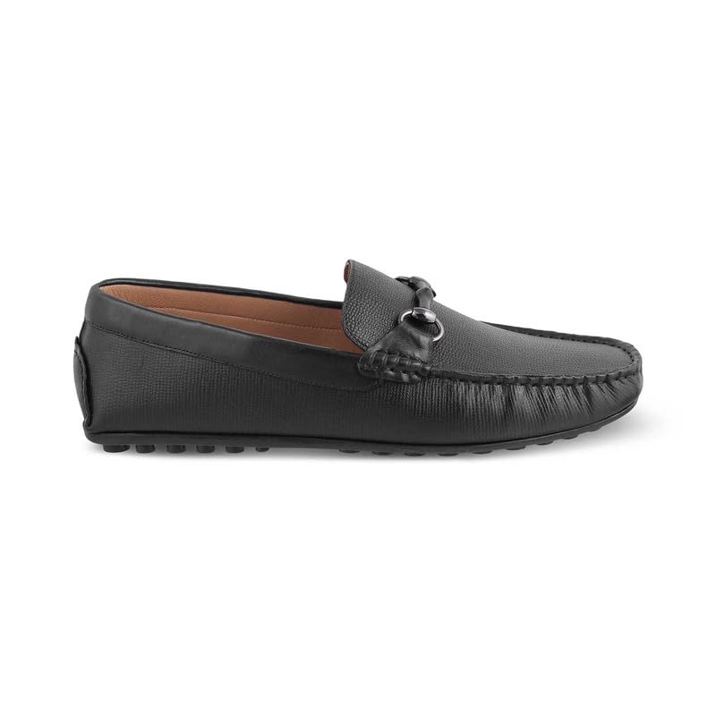 tresmode 240-MILLS Black Loafers for Mens EU/41, UK/7