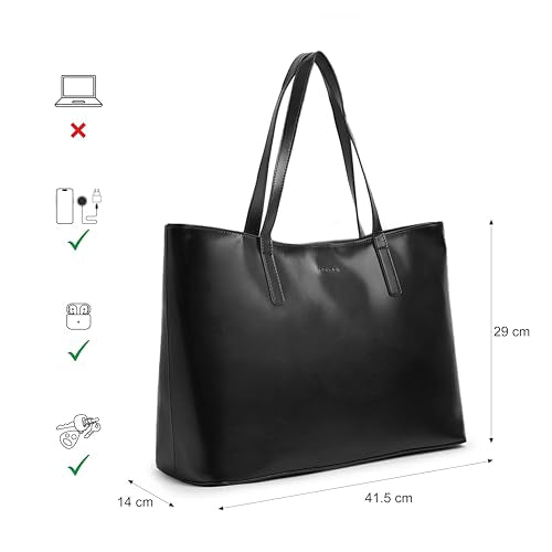 Fastrack Large-sized College Tote Bag for Women, Girls and Ladies