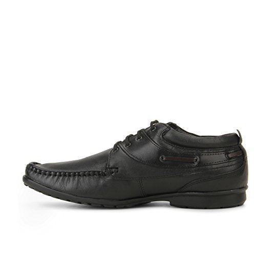 Red Chief Formal Derby Shoes for Men Black