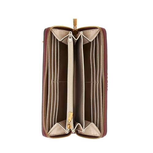 Guess Women's Red Printed Wallet| Ladies Purse Handbags | Gift For Ladies