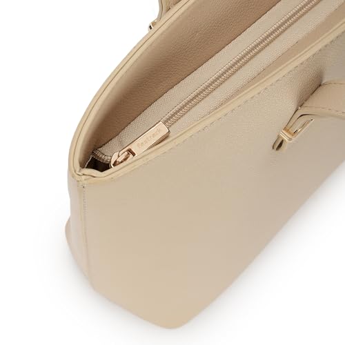 Fastrack PowerCarry Tote for Women| Semi-PU Faux Leather Tote with Zip Closure & Comfy Strap | Spacious 15.12L Handbag for Office, College, or Casual Outfits