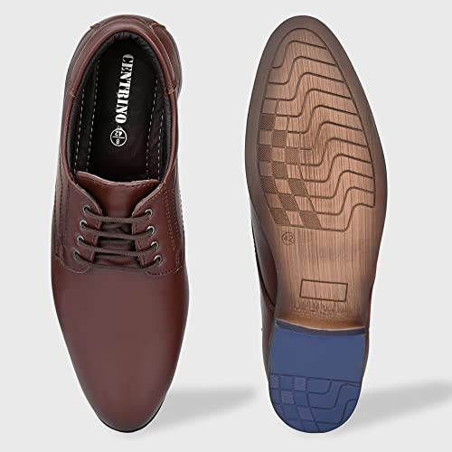 Centrino Brown Men's Formal Shoe (8683-2), 9 UK