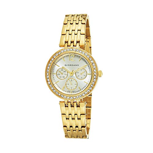 Giordano Multifunctional Silver Dial Women's Watch