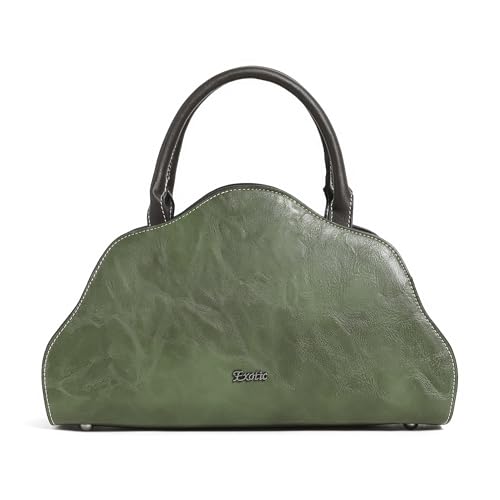 EXOTIC Premium® Retro Elegance Vintage Embroidery Sling Bag Women (GREEN)
