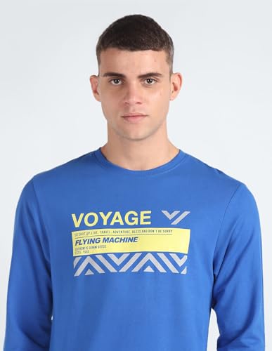 Graphic Print Cotton Sweatshirt