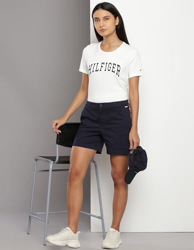 Tommy Hilfiger women's Shorts (F23HWND036_Navy Blue