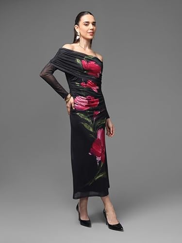 Kazo Cairo Maxi Dress (Black_S)