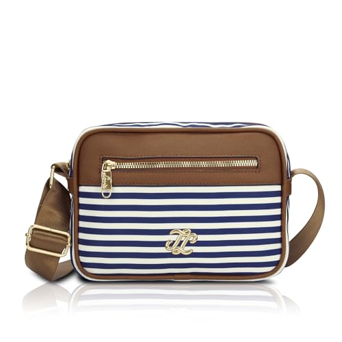 Lavie Signature Women's Stripe Charleston Crossbody Sling Bag | Ladies Purse Handbag | Gift For Women