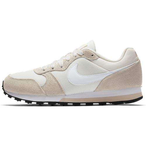 Nike Womens WMNS MD Runner 2 Phantom/White-Light Cream-Particle Beige Running Shoe - 3.5 UK (749869-011)