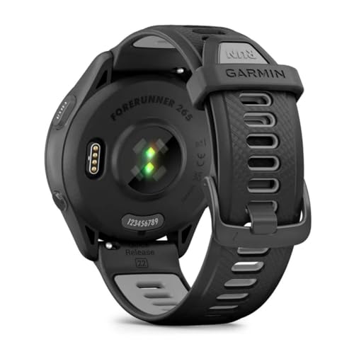 Garmin Forerunner 265 Advanced Multisport Touchscreen Smartwatch, Black | Heart Rate Monitor, Training Stats, Daily Suggested Workouts, Up to 13 Day Battery Life with Signature Series Charging Bundle