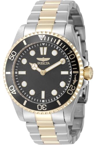 Invicta Pro Diver Quartz Caliber PC20S Movement Grey Dial Analog Watch for - Men 49706