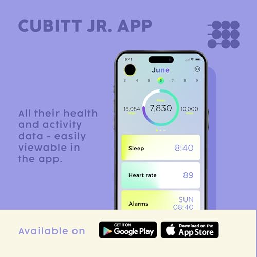 Cubitt Jr. Smartwatch Fitness Tracker, 1.75" AMOLED – Arctic Blue