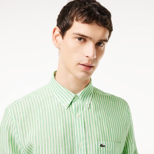Lacoste Men's Regular Fit Shirt (Green)