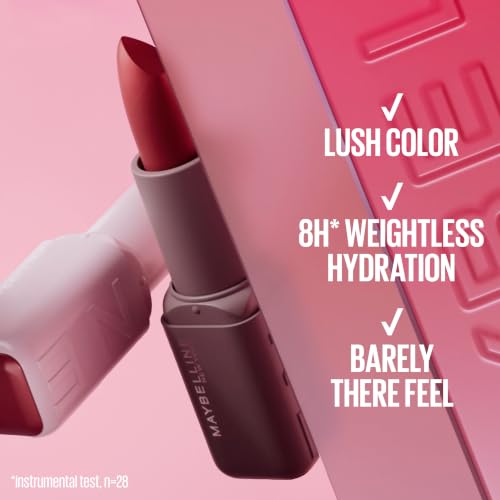 Maybelline New York Maybelline Serum Lipstick (Satin), 106 Maybe (Pack of 3)