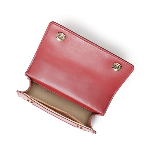 Fastrack Cherry PuffCharm Sling | Quilted Faux-Leather Women’s Handbag | Sling with Chain Accent Handle & Magnetic Closure