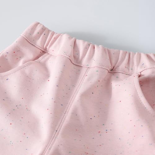 Hopscotch Girls Full Sleeves Pink 3-Pc Snow White Pants Set For Ages (12-18 Months)