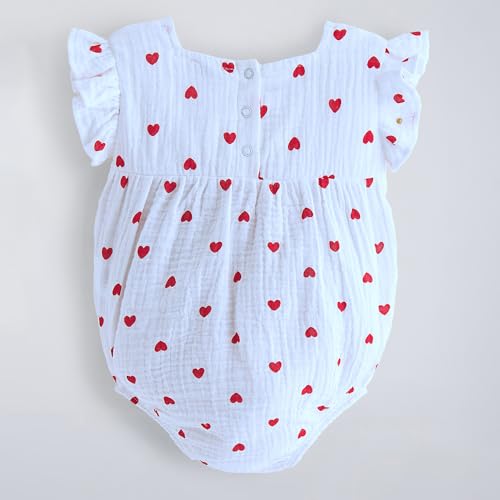 Hopscotch Bow Applique Cotton Onesie (9-12 Months)