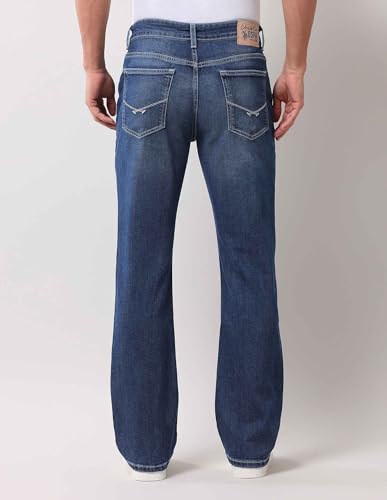 U.S. POLO ASSN. Denim Co. Men's Regular Jeans (UDJEN1756_Med Blue