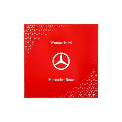 Mercedes-Benz Woman In Red Gift Set for Women | Eau de Parfum 60ml & Body Lotion 100ml | Luxury Fragrance Set