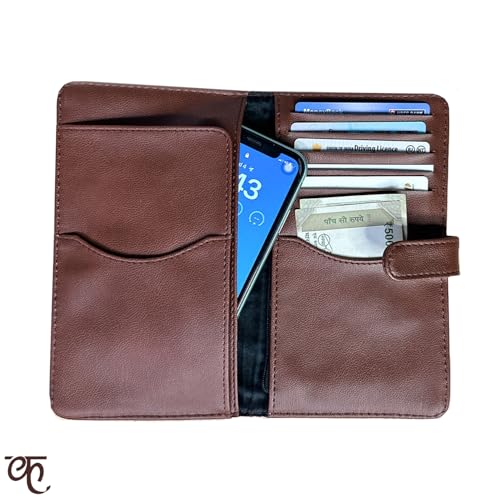 Kalankit Rakhi Gift for Sister, Passport Wallet for Women | Sister Gift for Rakhi, Bi-Fold Long Wallet Purse | Gift for Sister On Rakhi, Rakshabandhan Gifts for Sister, Birthday Gifts for Girls