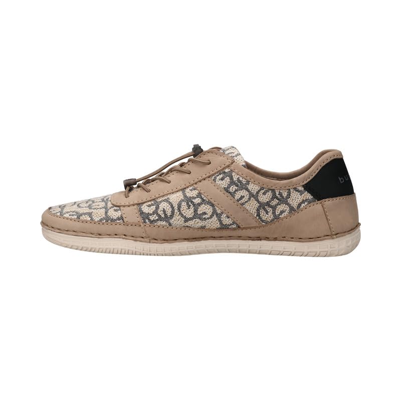 Bugatti Bimini Beige & Sand Men's Sticthed Sneakers - UK 7