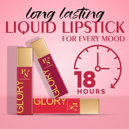 H&N International New Glory Matte Liquid LipColor, 12Hr Long Stay, TransferProof & SmudgeProof, 6ml, Devious