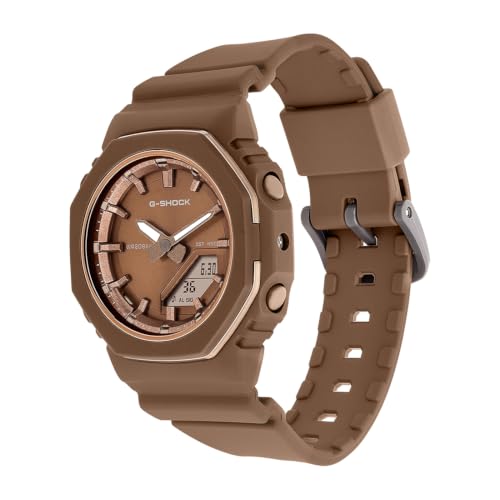 G-Shock Women GMA-P2110B-5ADR Analog Brown Dial Brown Bio-Based Resin Band Watch (G1841)