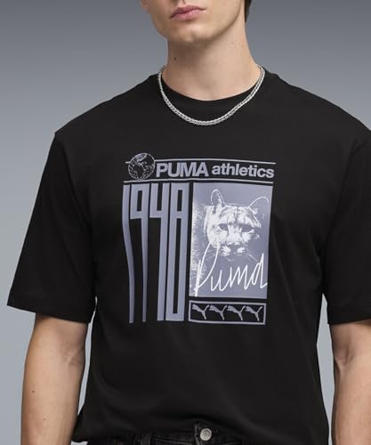 PUMA | House of Graphics Men's Photoprint Tee | Black | M