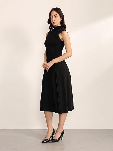 Kazo Baxter Midi Dress (Black L)