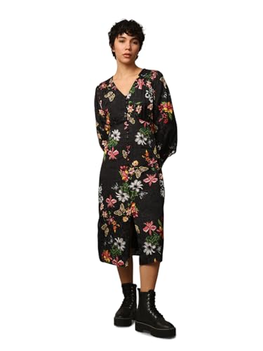ONLY Women's Regular Fit Black Dress