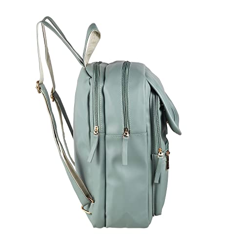 Metro Womens Synthetic Green Backpack (One Size)