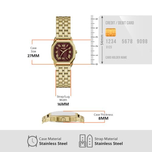 Fossil Harlow Gold Watch ES5511