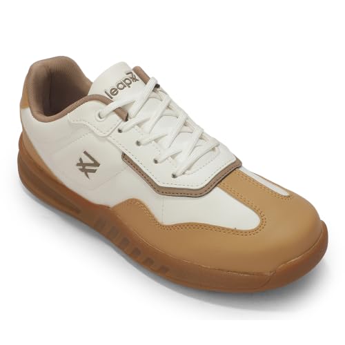 Liberty LEAP7X ACTO229E Beige Casual Lacing Walking Shoes for Women - 3