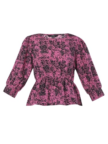 VERO MODA Regular Fit Top(252761201_Deep Orchid_XXL)