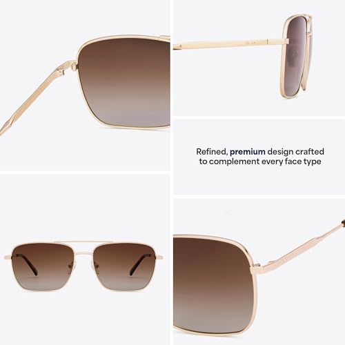 John Jacobs Full Rim Square Stylish & Premium Sunglasses | JJ Acetate | Polarized and 100% UV Protected | Men & Women | Medium | JJ S70010