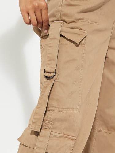 Max URB_N Women Solid Cargos (Brown_32)