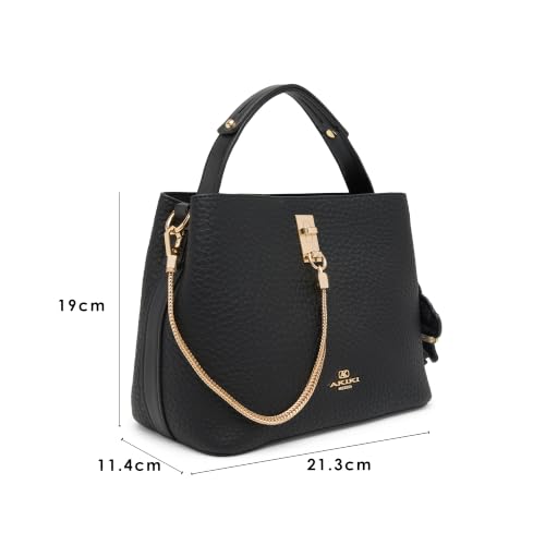 Akiki London Women's Oxford Crossbody Bucket Sling Bag | Ladies Purse Handbag | Gift for Women