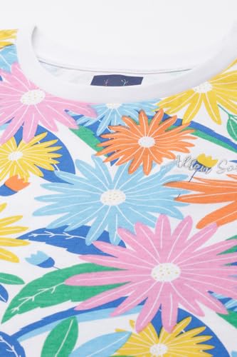 Allen Solly Girl's Regular Fit T-Shirt (AGKCERGP124156_Multi-Coloured