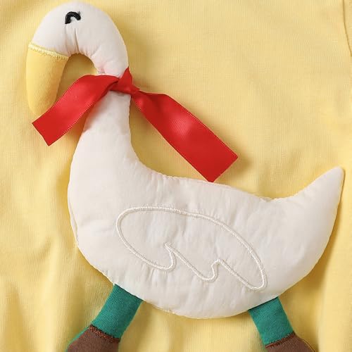 Hopscotch 3D Duck Applique Onesie (9-12 Months)