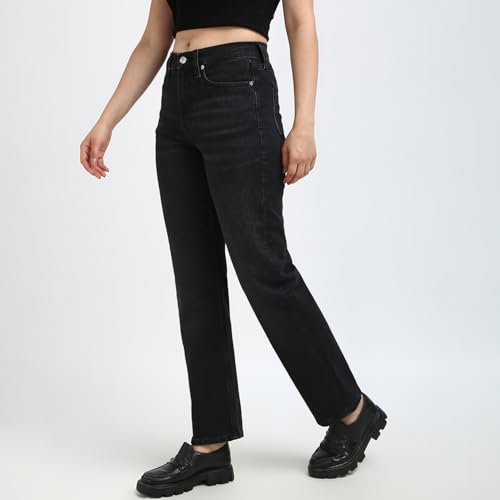 Calvin Klein Jeans Women's Regular Jeans (J2248951BY Black