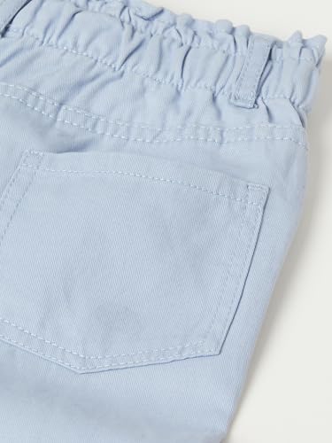 Max Girls Solid Mom Fit Jeans (Blue_4-6 Y)